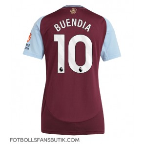 Aston Villa Emiliano Buendia #10 Replika Hemmatröja Damer 2024-25 Kortärmad